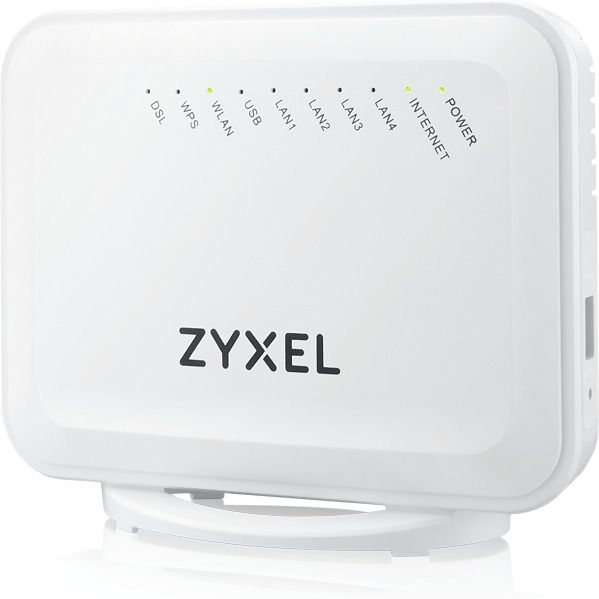 ZYXEL VMG1312-T20B Wireless N VDSL2 4-port Gateway with USB VDSL2 profile 17a over POTS gateway 4FE LAN ports 1 USB Port WiFi N300